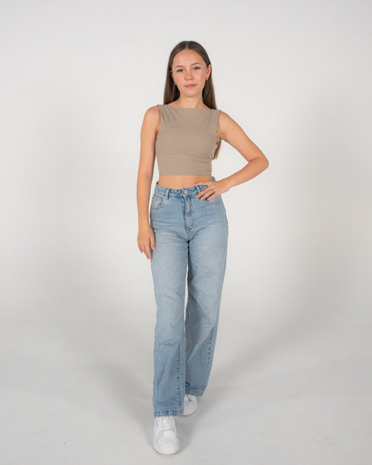 COMFORT X LOUNGE TOP - VANILLA SPICE