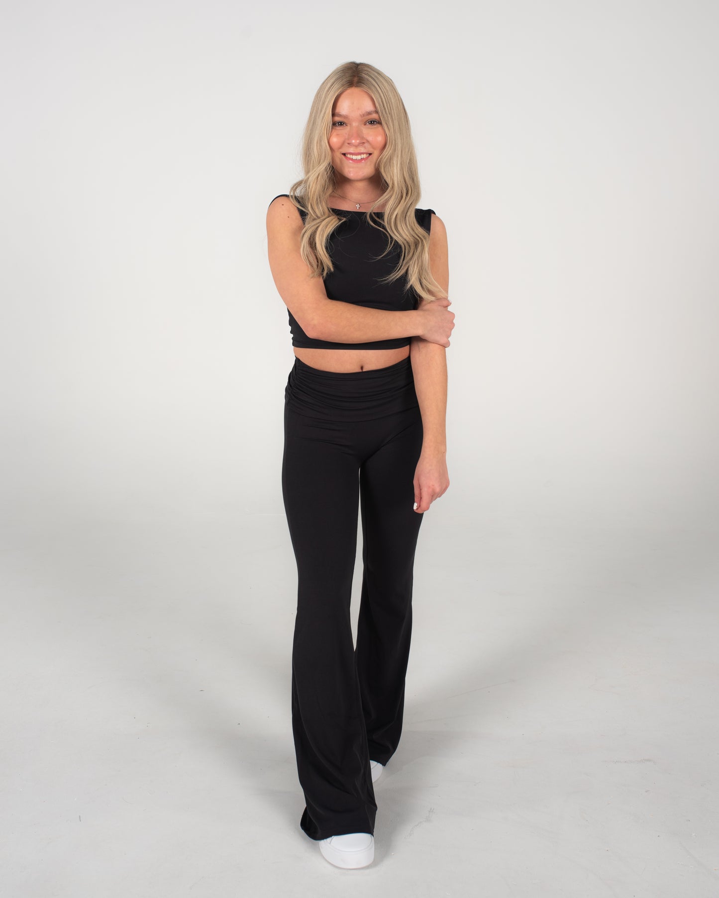 COMFORT X LOUNGE TOP - BLACK