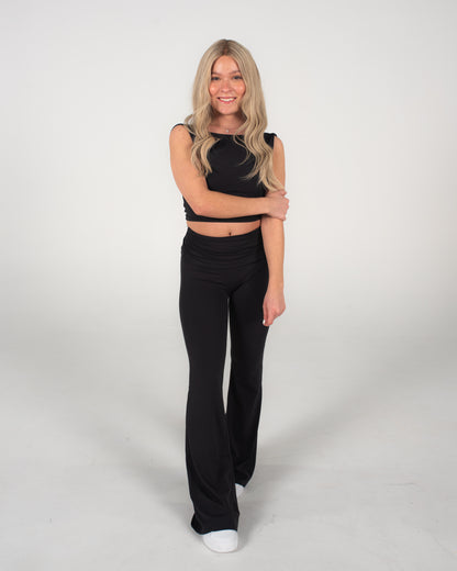 COMFORT X LOUNGE TOP - BLACK